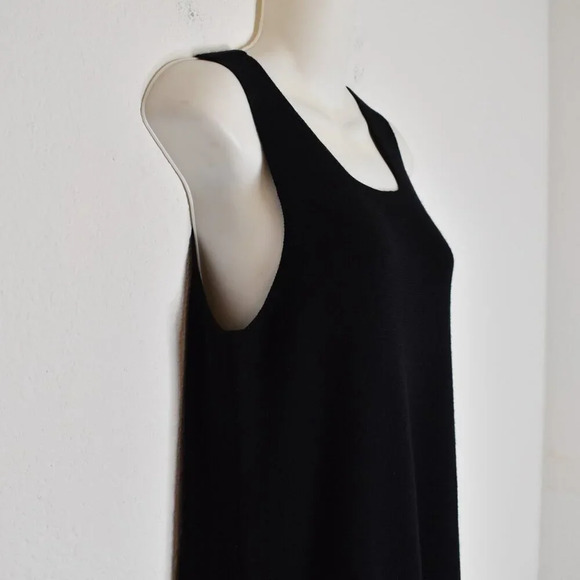 Preview Collection 100% Merino Dress Sz S Minimalist Neutral Classic Preppy VTG - Picture 5 of 14
